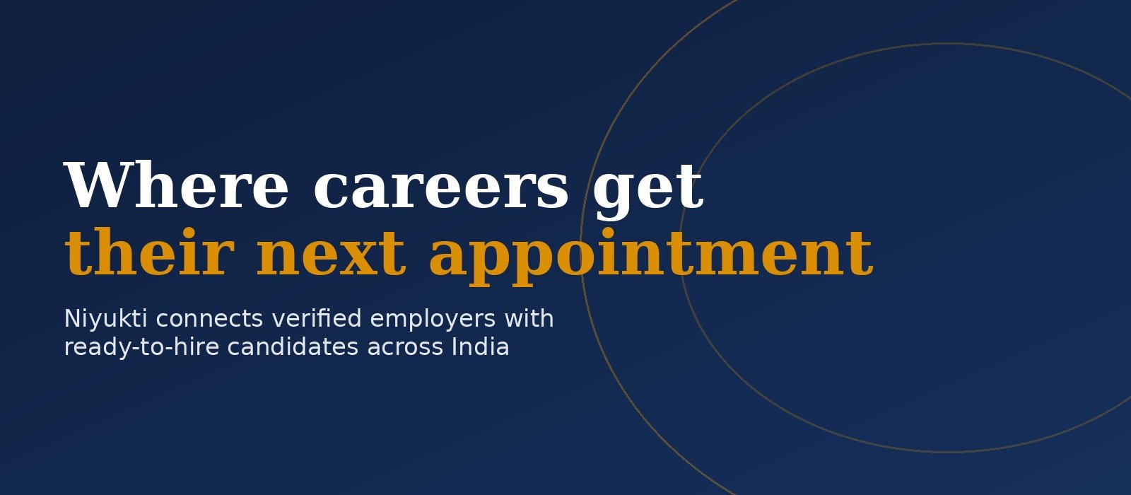 Niyukti — where careers get their next appointment